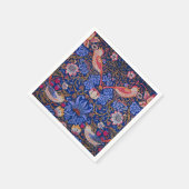 Morris Strawberry Thief Lavendel Paarse Roze Kunst Servet (Hoek)