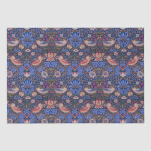 Morris Strawberry Thief Lavendel Paarse Roze Kunst Tissuepapier