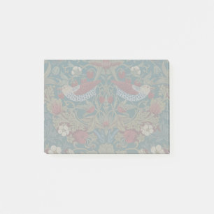 Morris Strawberry Thief Turquoise Groen Rood Bloem Post-it® Notes