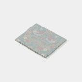 Morris Strawberry Thief Turquoise Groen Rood Bloem Post-it® Notes (Schuin)