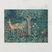 Morris Tapestry Deer Arts and Crafts Briefkaart (Voorkant)