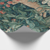 Morris Tapestry Forest Rabbits Cadeaupapier (Hoek)