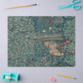 Morris Tapestry Fox Tissue Papier (Craft)