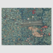 Morris Tapestry Fox Tissue Papier (Voorkant)