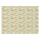 Morris' Trellis 1862  Flower & Bird Pattern Tafelkleed (Voorkant (Horizontaal))