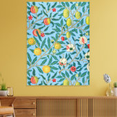 Morris - Vier Vruchten Canvas Afdruk (Insitu (Woonkamer))