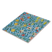 Morris - Vier Vruchten, populair patroon, Tegeltje (Zijkant)