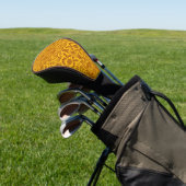Morris - Vine Gold-patroon, Golfheadcover (Insitu)