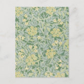 Morris Vine & Jasmine Garden Flower Classic Briefkaart (Voorkant)