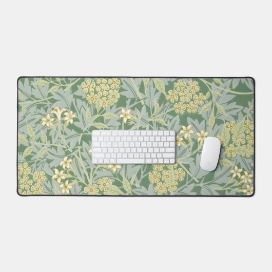 Morris Vine & Jasmine Garden Flower Classic Bureaumat (Keyboard & Muis)