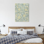 Morris Vine & Jasmine Garden Flower Classic Canvas Afdruk (Insitu (Slaapkamer))