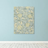 Morris Vine & Jasmine Garden Flower Classic Canvas Afdruk (Insitu (Houten vloer))