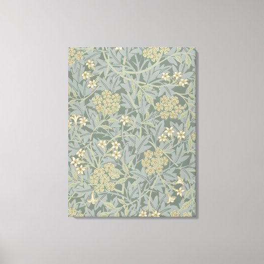 Morris Vine & Jasmine Garden Flower Classic Canvas Afdruk (Voorkant)