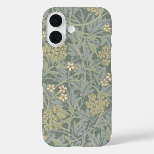 Morris Vine & Jasmine Garden Flower Classic iPhone 16 Hoesje