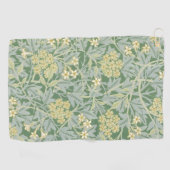 Morris Vine & Jasmine Garden Flower Classic Golfhanddoek (Horizontaal)