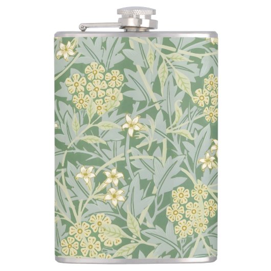 Morris Vine & Jasmine Garden Flower Classic Heupfles (Voorkant)