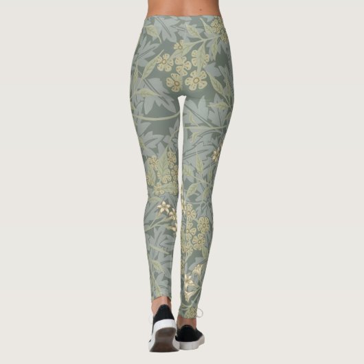 Morris Vine & Jasmine Garden Flower Classic Leggings (Achterkant)