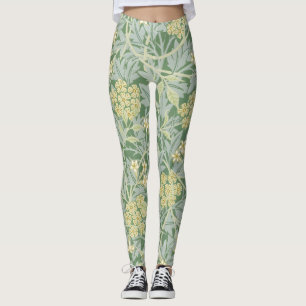 Morris Vine & Jasmine Garden Flower Classic Leggings