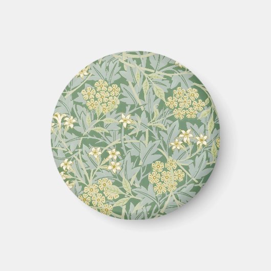 Morris Vine & Jasmine Garden Flower Classic Magneet (Voorkant)