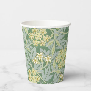 Morris Vine & Jasmine Garden Flower Classic Papieren Bekers