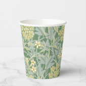 Morris Vine & Jasmine Garden Flower Classic Papieren Bekers (Links)