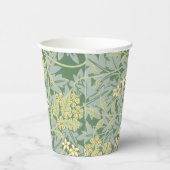 Morris Vine & Jasmine Garden Flower Classic Papieren Bekers (Rechts)