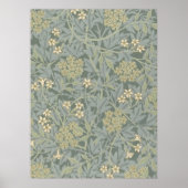 Morris Vine & Jasmine Garden Flower Classic Poster (Voorkant)