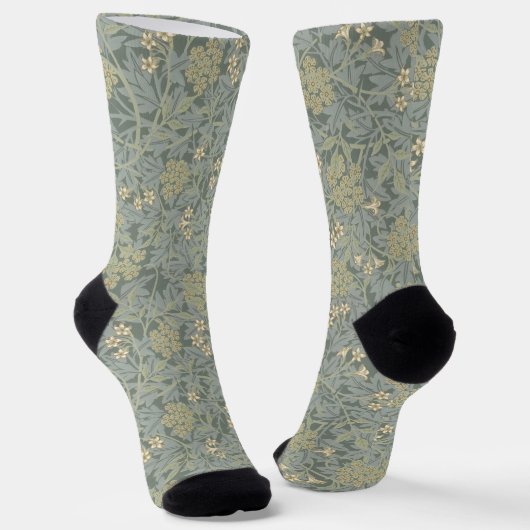 Morris Vine & Jasmine Garden Flower Classic Sokken (Gebogen)