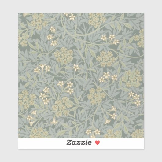 Morris Vine & Jasmine Garden Flower Classic Sticker (Vel)