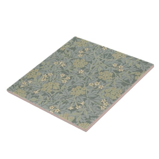 Morris Vine & Jasmine Garden Flower Classic Tegeltje (Zijkant)