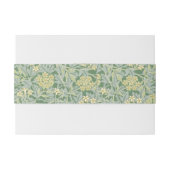 Morris Vine & Jasmine Garden Flower Classic Uitnodigingen Wikkel (Achterkant Voorbeeld)