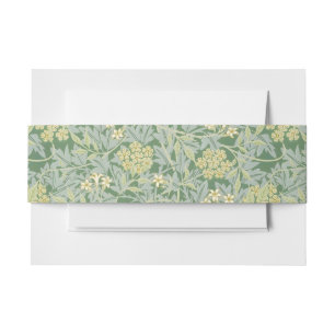 Morris Vine & Jasmine Garden Flower Classic Uitnodigingen Wikkel