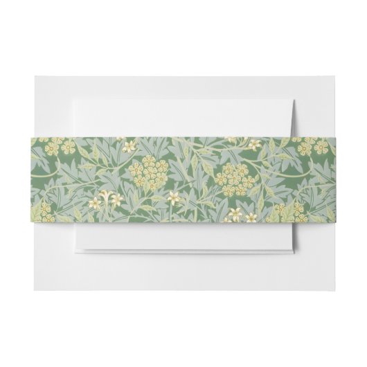 Morris Vine & Jasmine Garden Flower Classic Uitnodigingen Wikkel (Voorkant Voorbeeld)