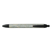 Morris Vine & Jasmine Garden Flower Classic Zwarte Inkt Pen (Achterkant)