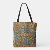 Morris Vintage Holland Park tapijtpatroon Tote Bag (Achterkant)