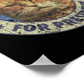 Morris voor President  1988 Kattenlover Poster (Hoek)