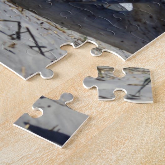 Morris-vuurtoren en -bomen legpuzzel (Zijkant)