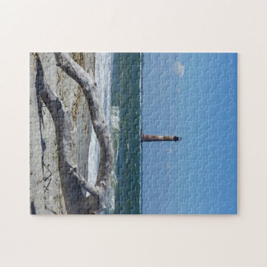 Morris-vuurtoren en -bomen legpuzzel (Horizontaal)