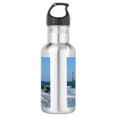 Morris Vuurtoren Folly Beach Waterfles (Voorkant)
