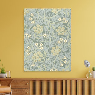 Morris Wijnstok & Jasmijn Tuin Bloem Klassieker Canvas Afdruk