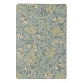 Morris Wijnstok & Jasmijn Tuin Bloem Klassieker Mini Klembord (Achterkant)