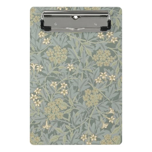 Morris Wijnstok & Jasmijn Tuin Bloem Klassieker Mini Klembord (Voorkant)