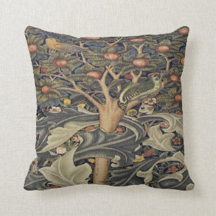 Morris Woodpecker tapestry detail pillow Kussen