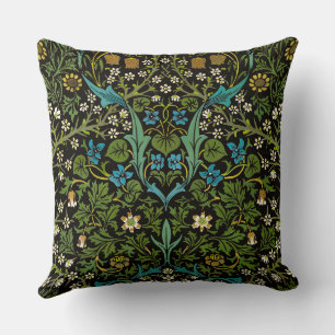Morris Zwarte Achtergrond Vintage Blackthorn Patro Kussen