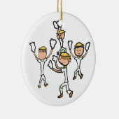 Morrisdansen Keramisch Ornament (Rechts)