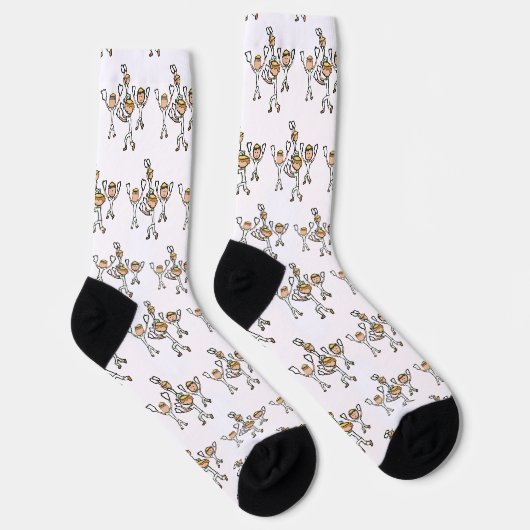 Morrisdansen Sokken (Rechts)