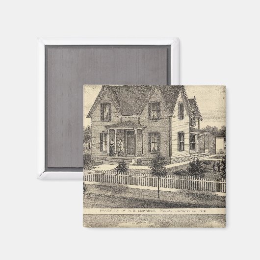 Morrison and Greenamyre, Nebraska Magneet (Voorkant / Achterkant)