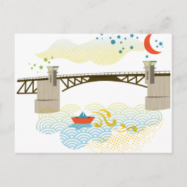 Morrison Bridge Portland Briefkaart