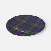 Morrison clan Pset Scottish tartan Papieren Bordje (Gekanteld)