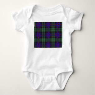 Morrison clan Pset Scottish tartan Romper